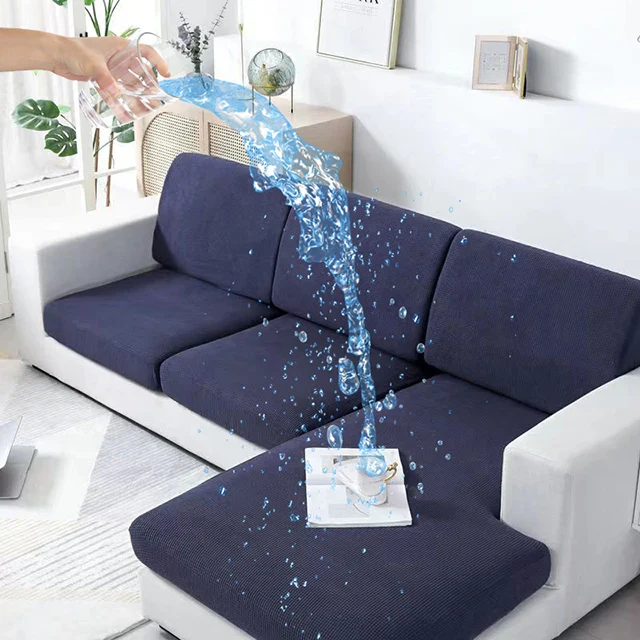Waterproof Sofa Cushion Covers Stretch Individual L Shape Sofa Seat Cover Couch Covers for Universal Sofas Pet Friendly - Image 15