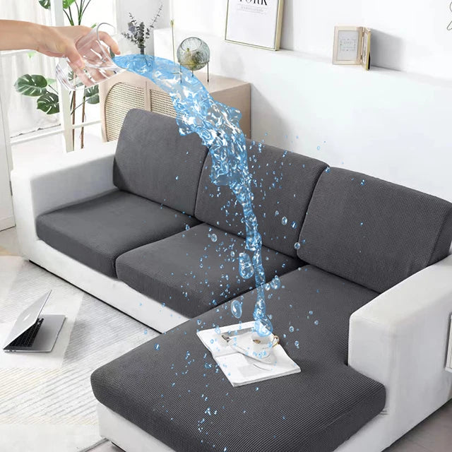 Waterproof Sofa Cushion Covers Stretch Individual L Shape Sofa Seat Cover Couch Covers for Universal Sofas Pet Friendly - Image 7