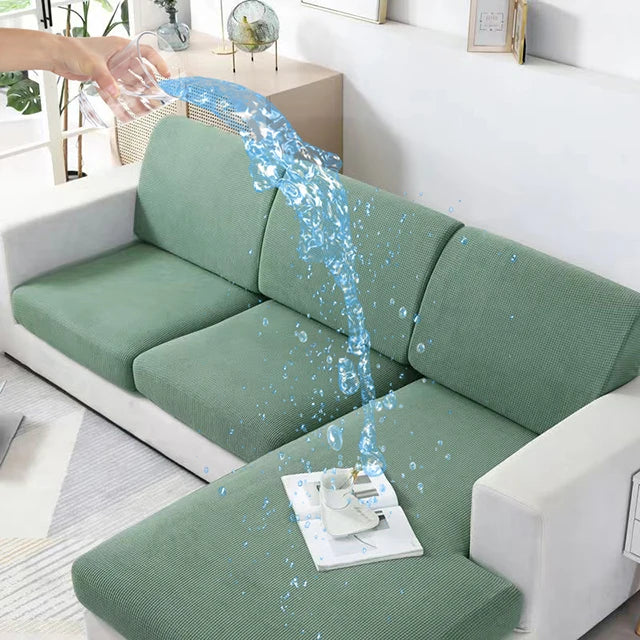 Waterproof Sofa Cushion Covers Stretch Individual L Shape Sofa Seat Cover Couch Covers for Universal Sofas Pet Friendly - Image 8