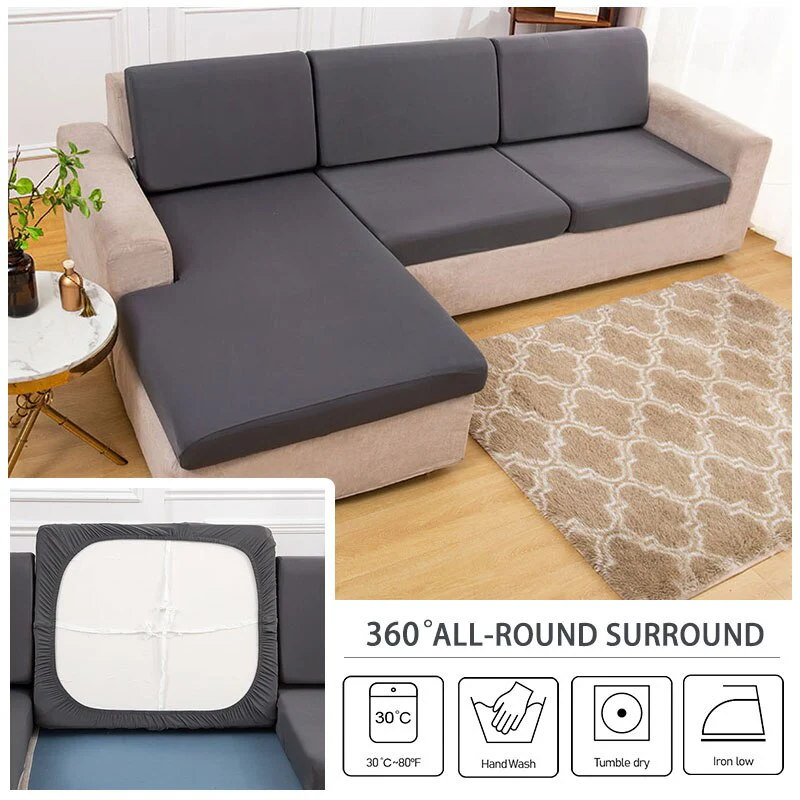 Waterproof Sofa Seat Cushion Covers Elastic Protector Sofa Cover Pets Kids Livingroom Sofas Slipcover Case - Image 5
