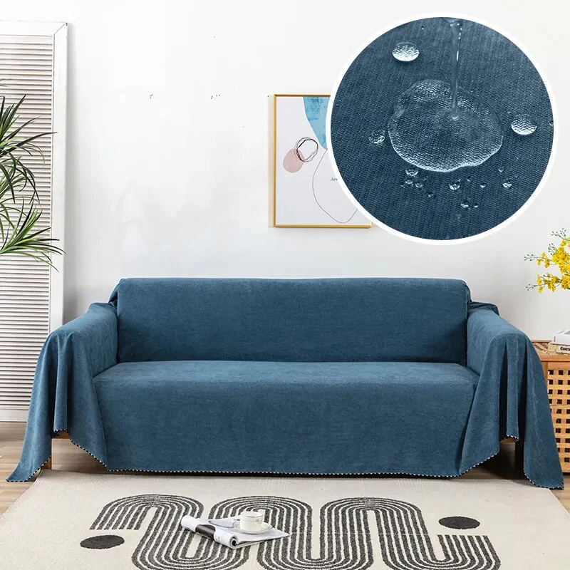 Waterproof Sofa Towel Sofa Blanket For Living Room Winter Sofa Throw Cover Anti-slip Couch Cover Sofa Chaise Cover Lounge - Image 10