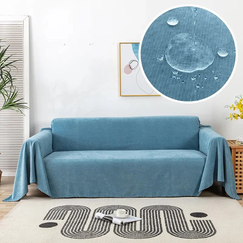 Waterproof Sofa Towel Sofa Blanket For Living Room Winter Sofa Throw Cover Anti-slip Couch Cover Sofa Chaise Cover Lounge - Image 9