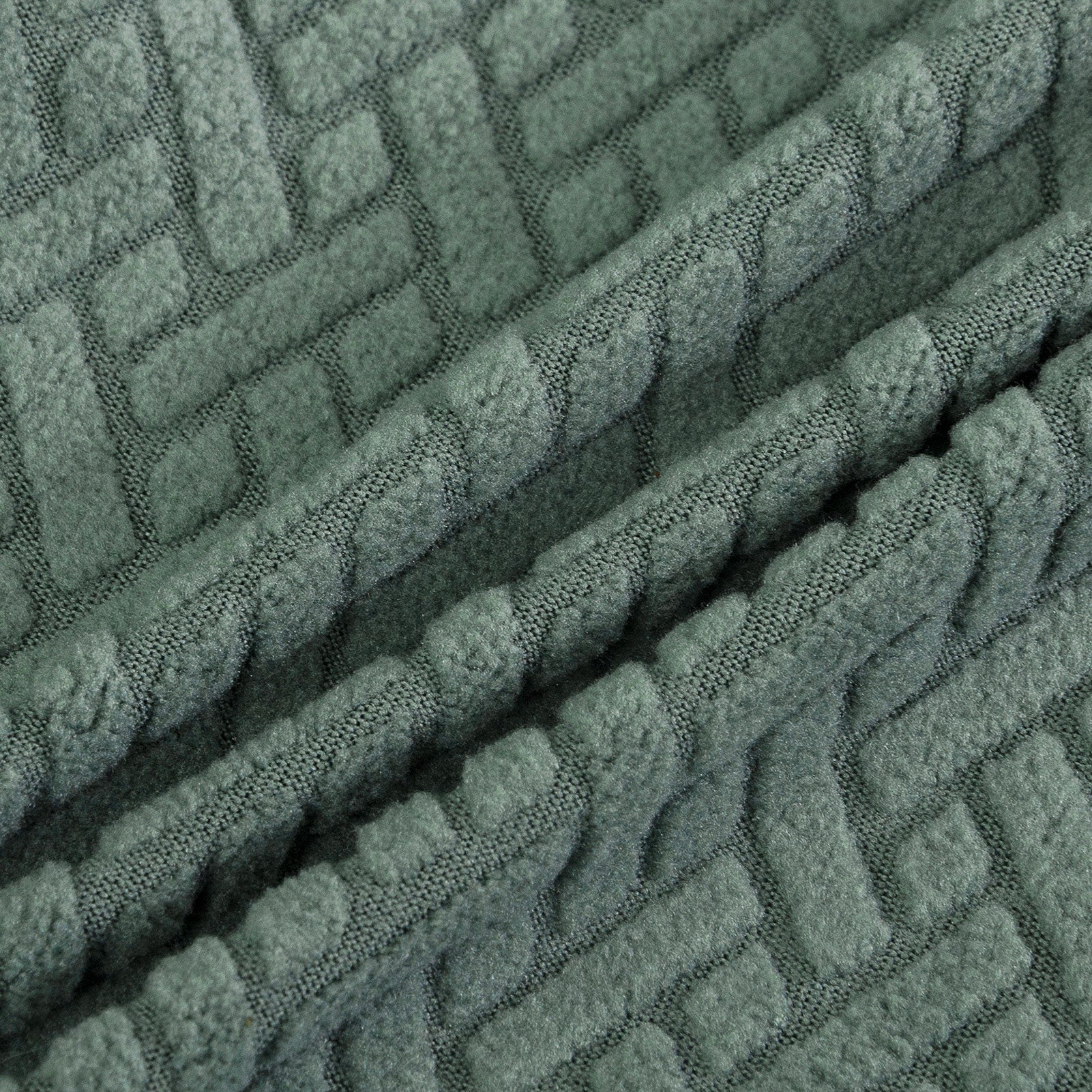 Wing Back Chair Cover Jacquard Spandex Stretch Slipcovers for Office Chairs Stylish 2 Piece Set with Elastic Band Wing Chair Cover - Image 19