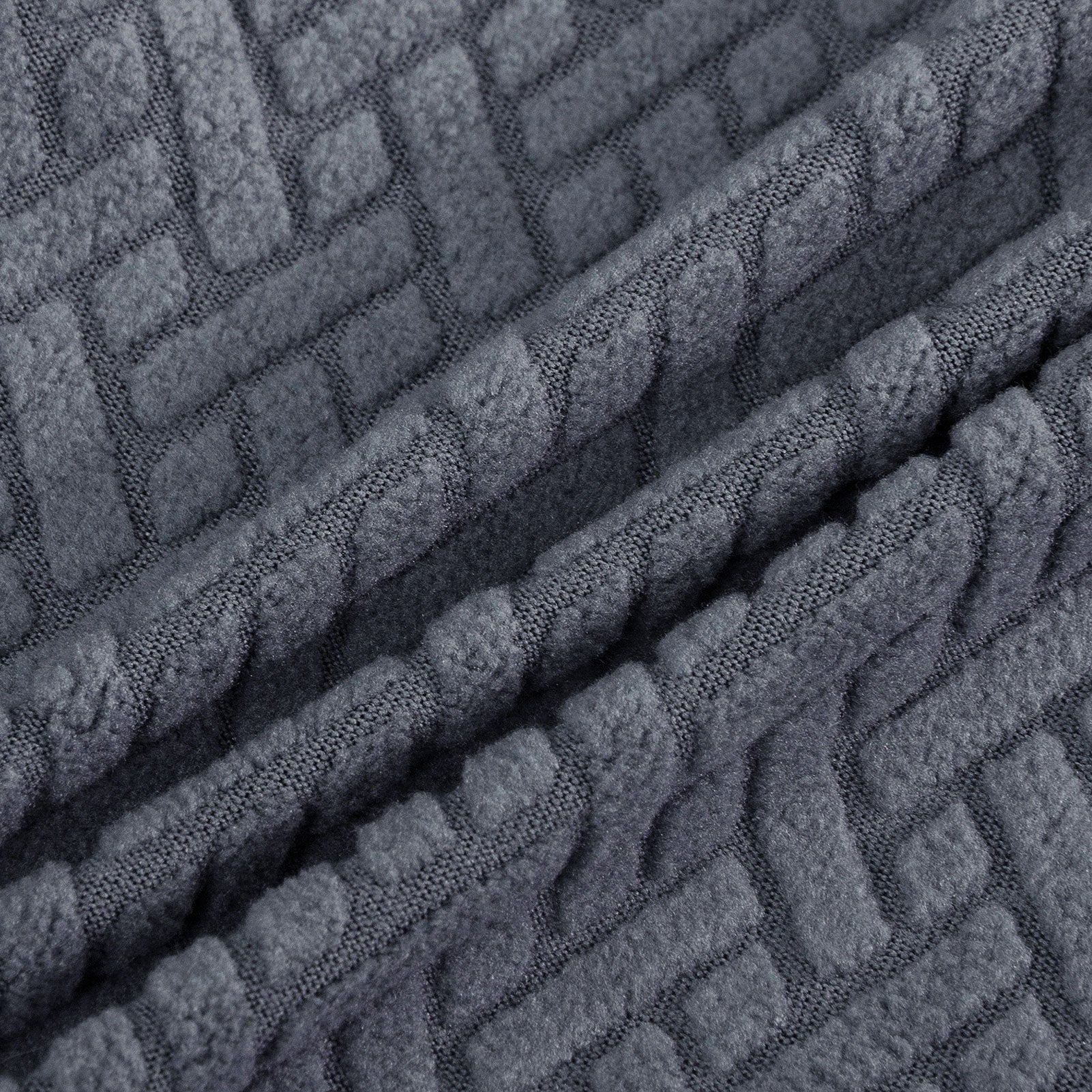 Wing Back Chair Cover Jacquard Spandex Stretch Slipcovers for Office Chairs Stylish 2 Piece Set with Elastic Band Wing Chair Cover - Image 26